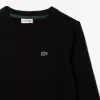 Fleece sweatshirt med rund hals