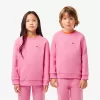 Fleece sweatshirt med rund hals