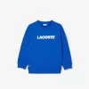 Fleece sweatshirt med tryk