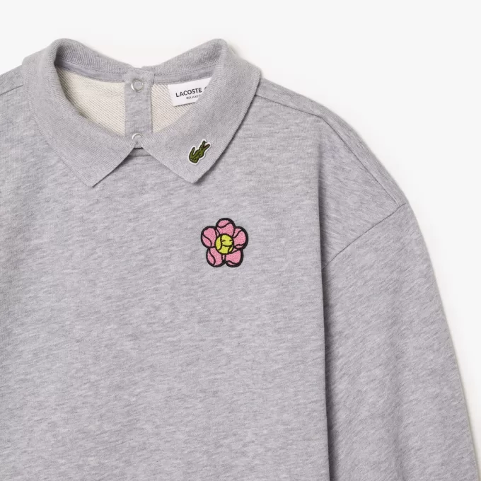 Flower Badge Fleece Kjole
