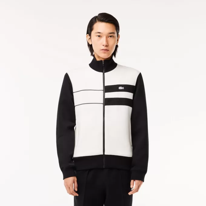 Fransk lavet Paris sweatshirt med lynlås