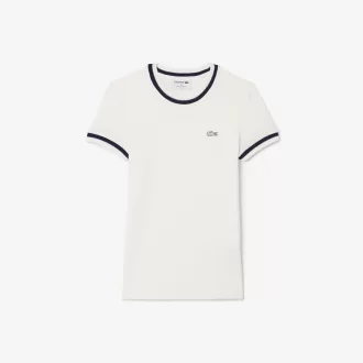 Fransk lavet Slim Fit Piqué T-shirt