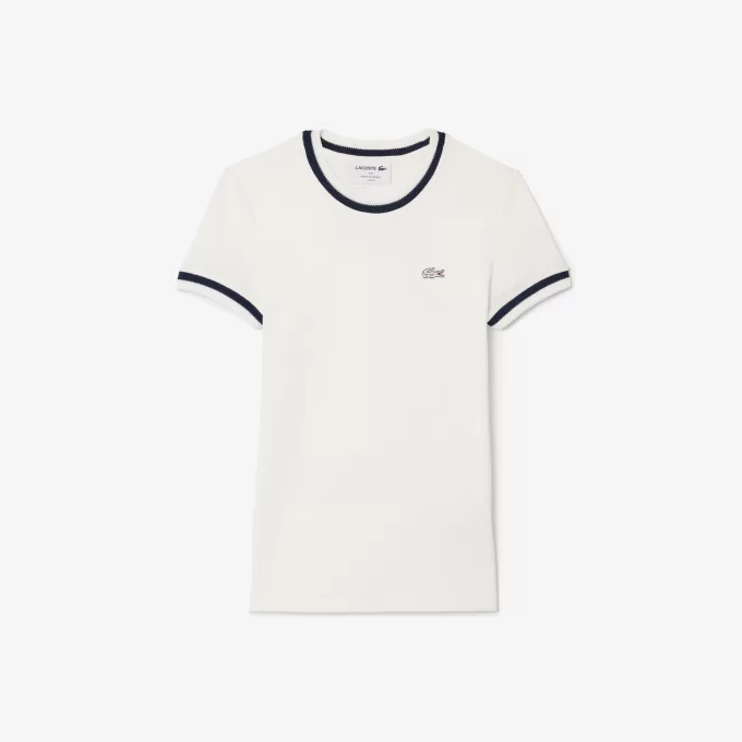 Fransk lavet Slim Fit Piqué T-shirt