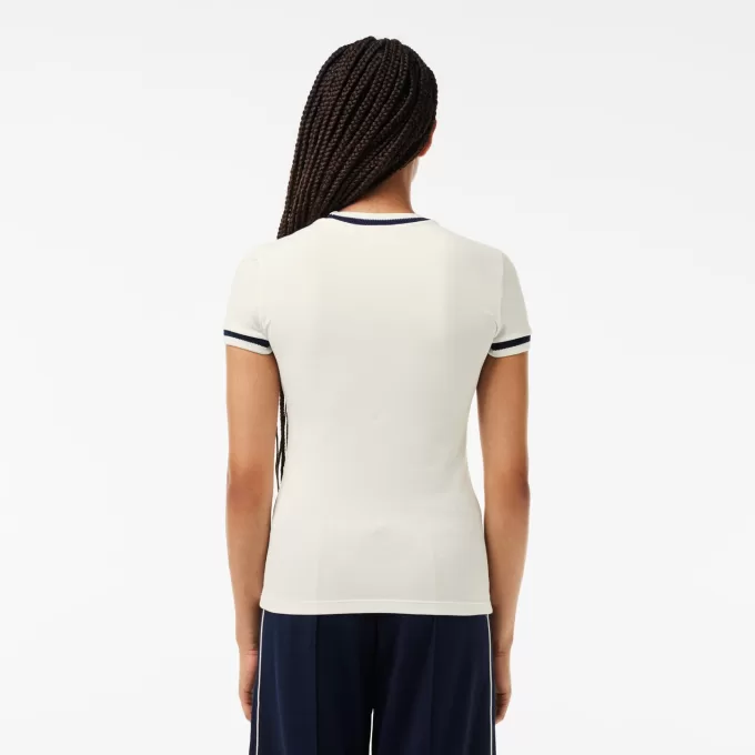 Fransk lavet Slim Fit Piqué T-shirt