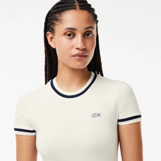 Fransk lavet Slim Fit Piqué T-shirt