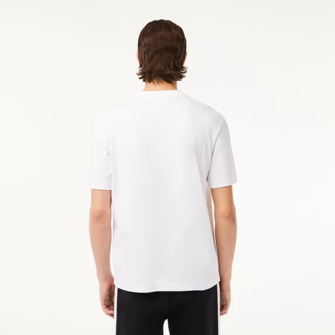 Fransk lavet T-shirt i kraftig bomuld