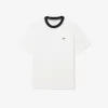 Fransk lavet T-shirt i kraftig bomuld