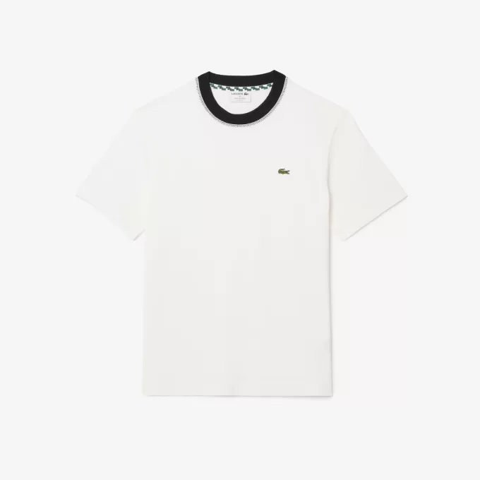 Fransk lavet T-shirt i kraftig bomuld