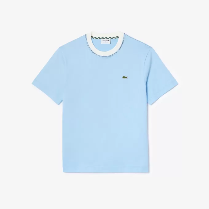 Fransk lavet T-shirt i kraftig bomuld