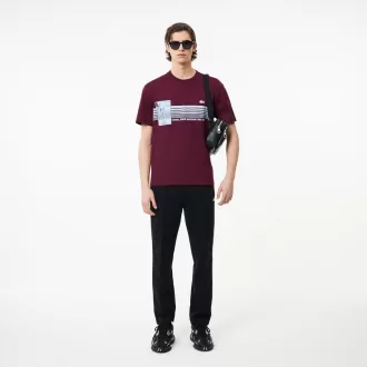 Fransk lavet T-shirt i kraftig bomuld