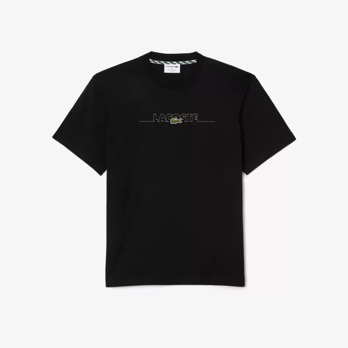 Fransk lavet broderet T-shirt