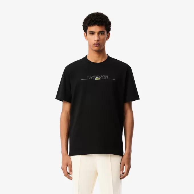 Fransk lavet broderet T-shirt