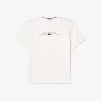 Fransk lavet broderet T-shirt