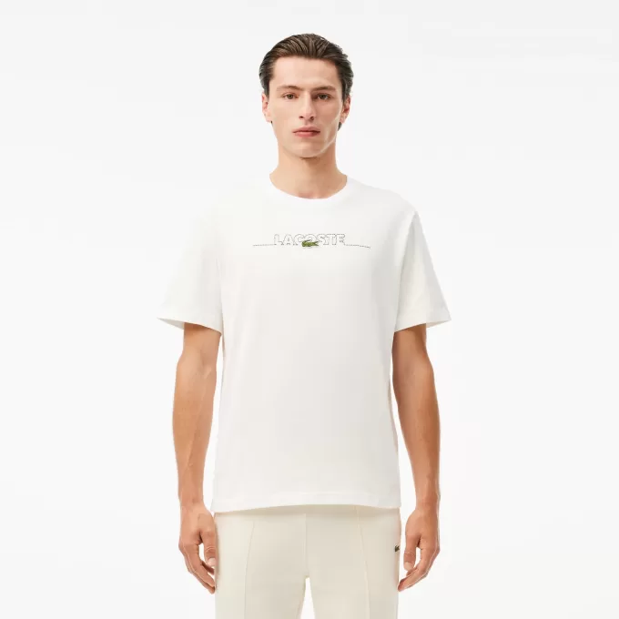 Fransk lavet broderet T-shirt