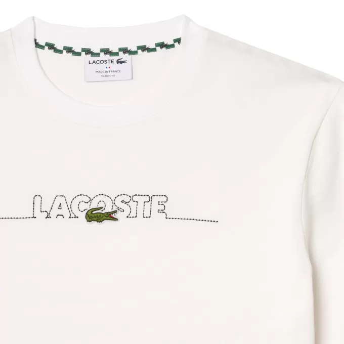 Fransk lavet broderet T-shirt