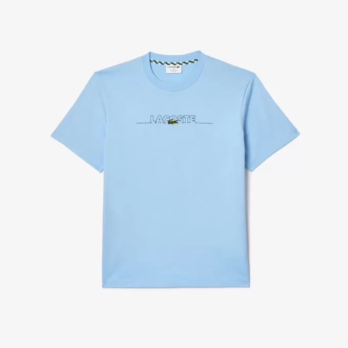 Fransk lavet broderet T-shirt