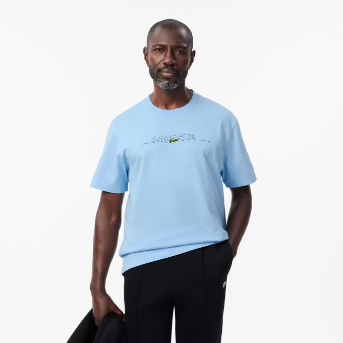Fransk lavet broderet T-shirt
