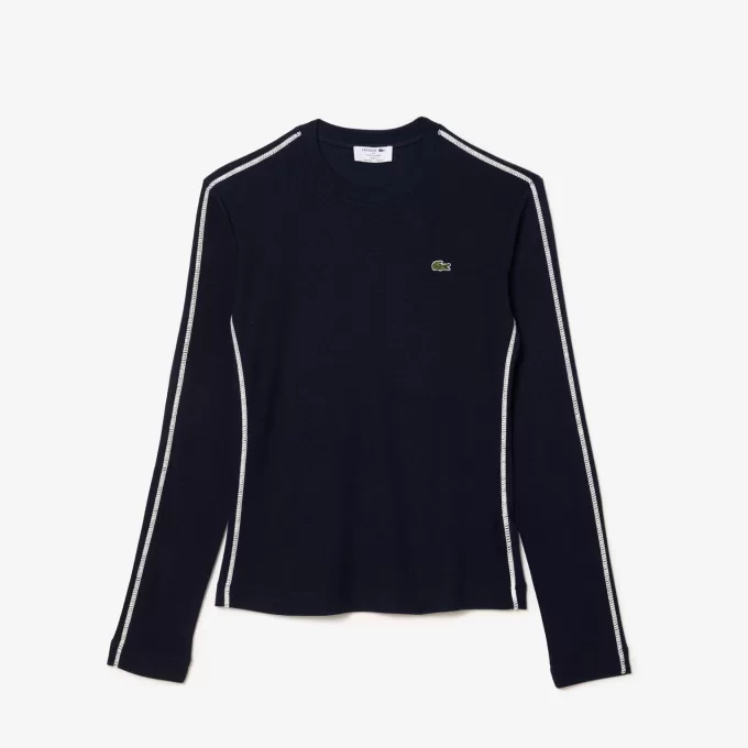 Fransk lavet langærmet T-shirt