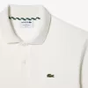 Fransk lavet poloshirt med kontraststriber