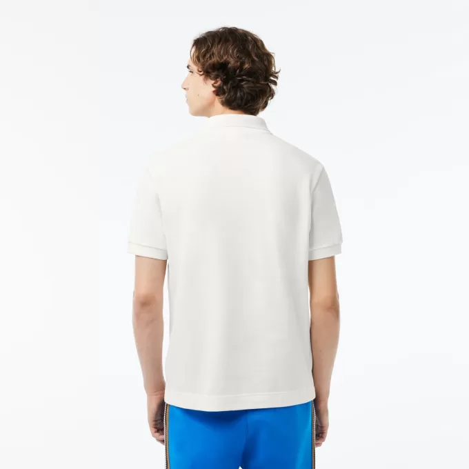 Fransk lavet poloshirt med kontraststriber