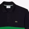 Fransk lavet poloshirt med kontraststriber