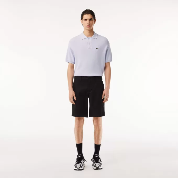 Gabardine Chino Bermuda-shorts i bomuld