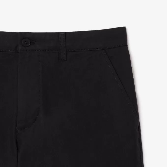 Gabardine Chino Bermuda-shorts i bomuld