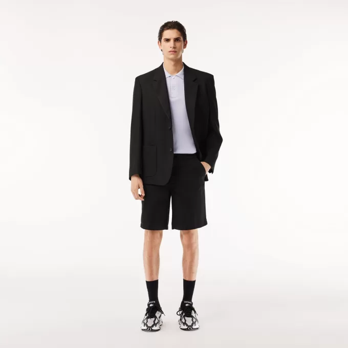 Gabardine Chino Bermuda-shorts i bomuld
