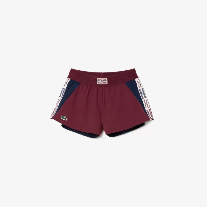 Genbrugsstof foret tennisshorts