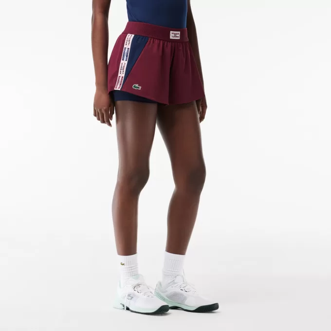 Genbrugsstof foret tennisshorts