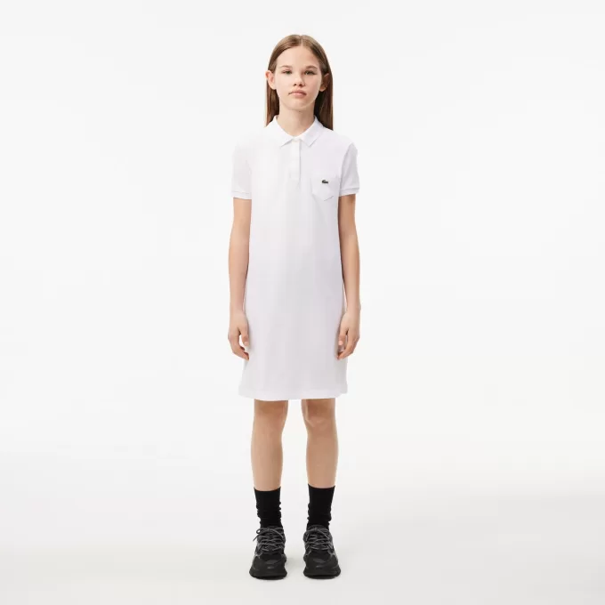 Girl S Polo Style Bomuldskjole