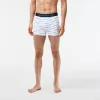 Herre 3-pack Lacoste Microfiber Print Trunks