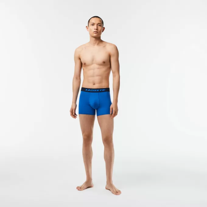 Herre 3-pack Lacoste Microfiber Print Trunks
