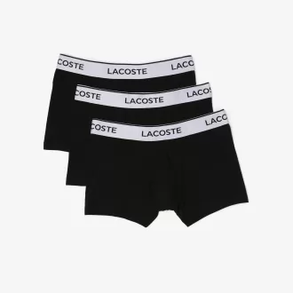 Herre Lacoste Contrast linning Trunk Three-Pack