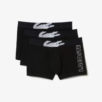 Herre Lacoste Krokodilletryk Trunk Three-Pack