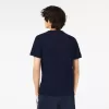 Herre Lacoste Regular Fit Logo Stripe T-shirt