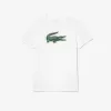 Herre Lacoste SPORT 3D Print Crocodile åndbar T-shirt