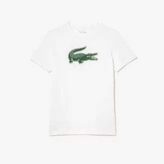 Herre Lacoste SPORT 3D Print Crocodile åndbar T-shirt