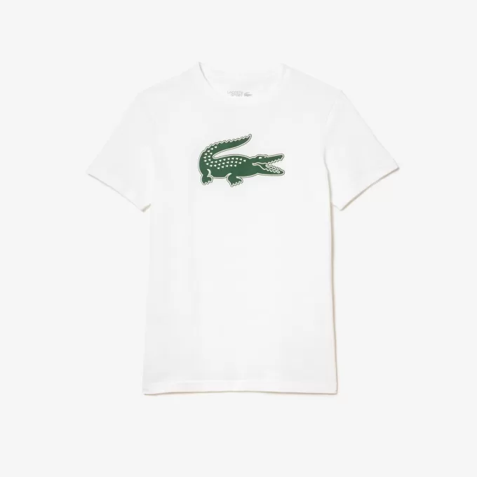 Herre Lacoste SPORT 3D Print Crocodile åndbar T-shirt