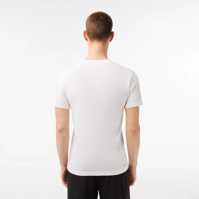 Herre Lacoste SPORT 3D Print Crocodile åndbar T-shirt