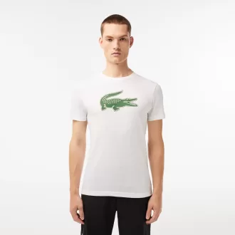 Herre Lacoste SPORT 3D Print Crocodile åndbar T-shirt