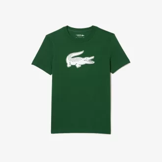 Herre Lacoste SPORT 3D Print Crocodile åndbar T-shirt
