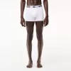 Herre Lacoste genbrugspolyester jersey Trunk Three-Pack