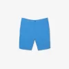 Herre Slim Fit Bermuda-shorts i stretch-bomuld