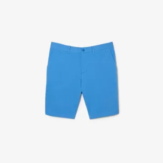 Herre Slim Fit Bermuda-shorts i stretch-bomuld