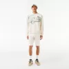 Herre Slim Fit Bermuda-shorts i stretch-bomuld