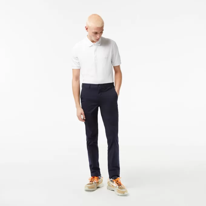 Herre Slim Fit Chinobukser i stretchbomuld