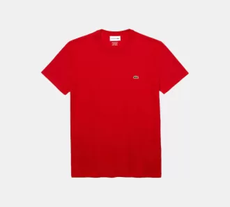 Herre T-shirt i bomuld med rund hals