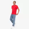 Herre T-shirt i bomuld med rund hals