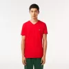 Herre V-hals Pima Cotton Jersey T-shirt
